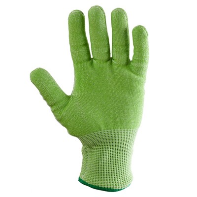 Перчатки трикотажные для защиты от порезов (5 класс) Jeta Safety Samurai JC051-C02 зеленые