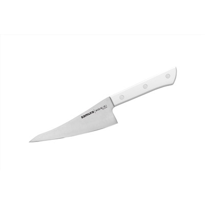 SHR-0028W/K Нож кухонный "Samura HARAKIRI" совр. универсальный 146мм, кор.-стойк. сталь, ABS пластик