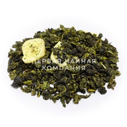 Банановый улун, чай листовой зелёный ароматизированный, 100гр