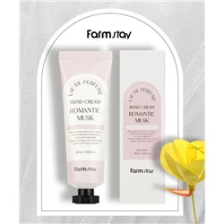 Farm Stay/Крем парфюмированный для рук с экстрактом вечерней примулы. / EAU DE Perfume Hand Cream Romantic Musk 100 мл.