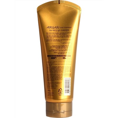 Welcos / Маска для волос с маслом арганы и золотом. Welcos Confume Argan Gold Treatment 200 мл.