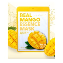 Farm Stay /Тканевая маска для лица с экстрактом манго. Real Mango Essence Mask. 10 шт.