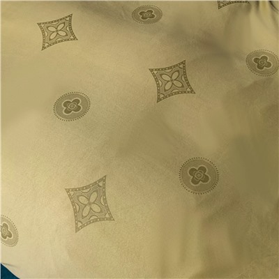 Комплект постельного белья Сатин Жаккард на резинке GCR010 140*200*25/Евро/50-70  2 шт